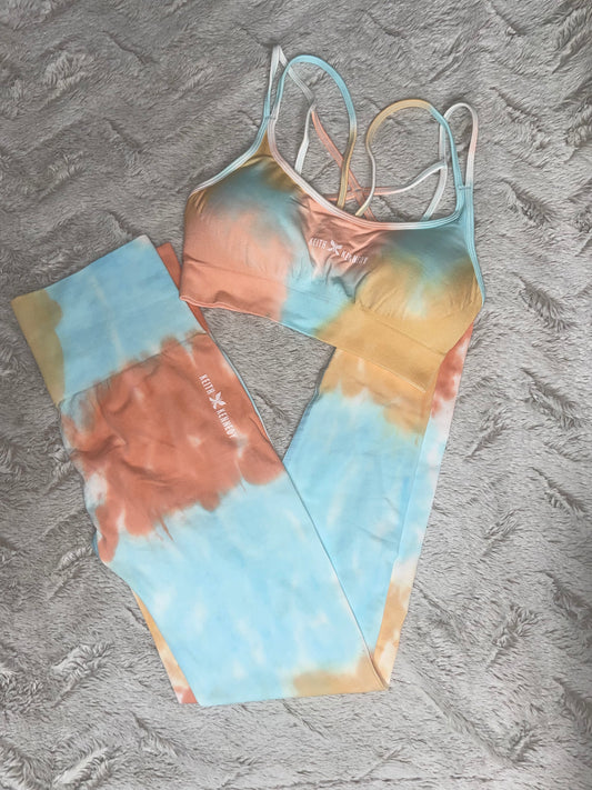 Tye Dye Orange| Bra