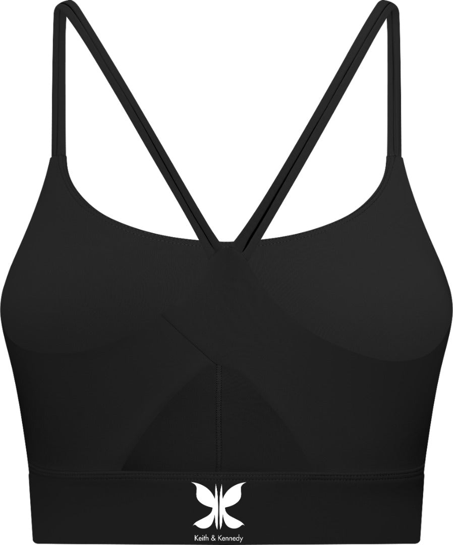Midnight Black| Sports Bra