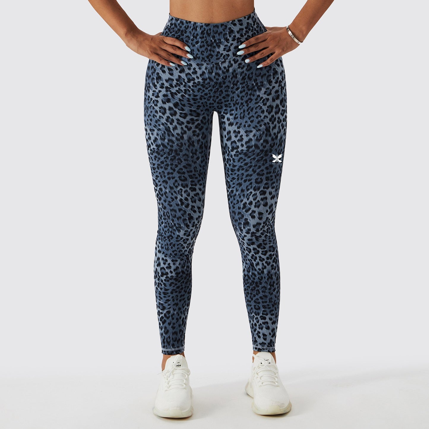 Chetah Blue| Leggings