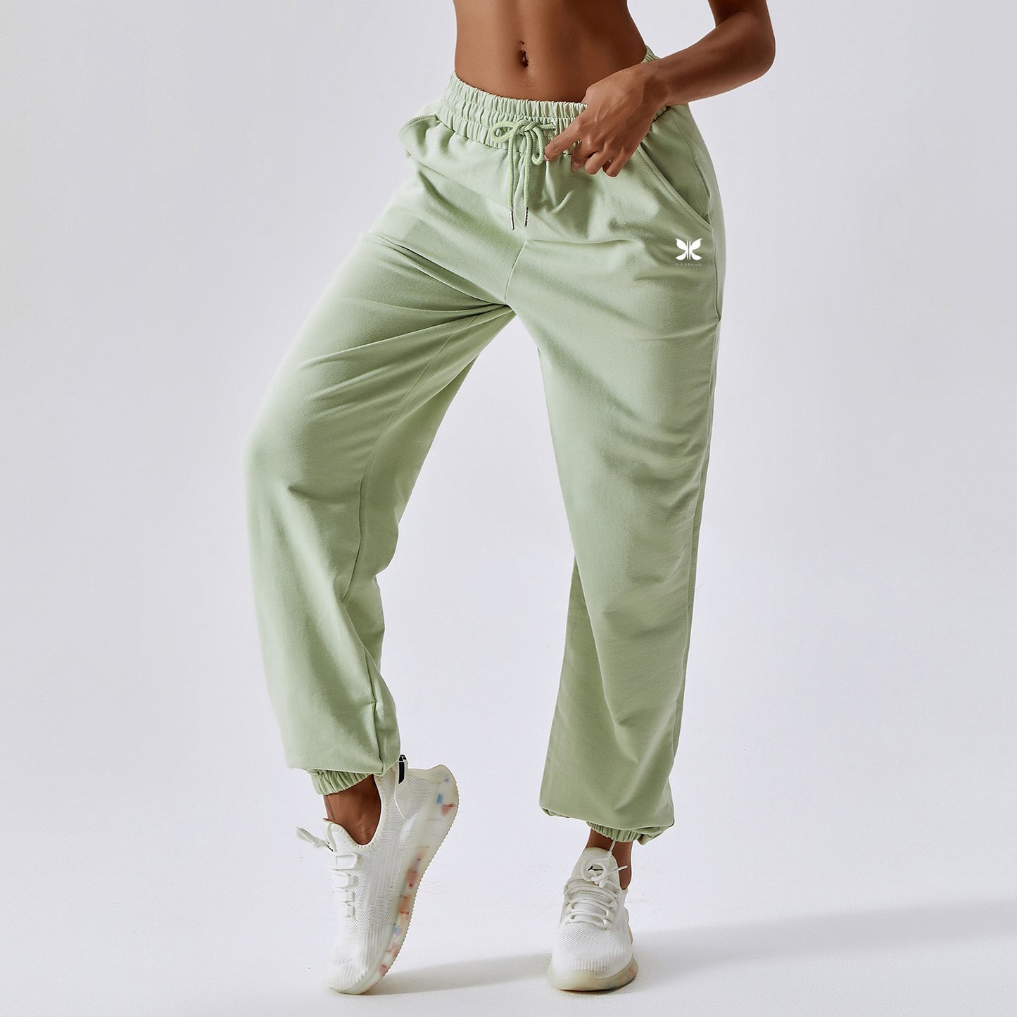 Anytime Joggers| Pale Green