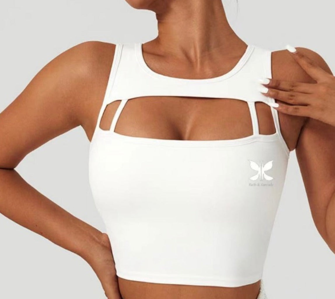 Marshmallow Crop | Bra