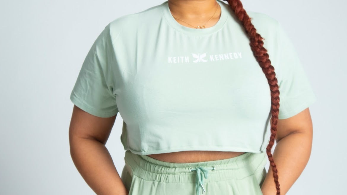 Crop Top| Pale Green