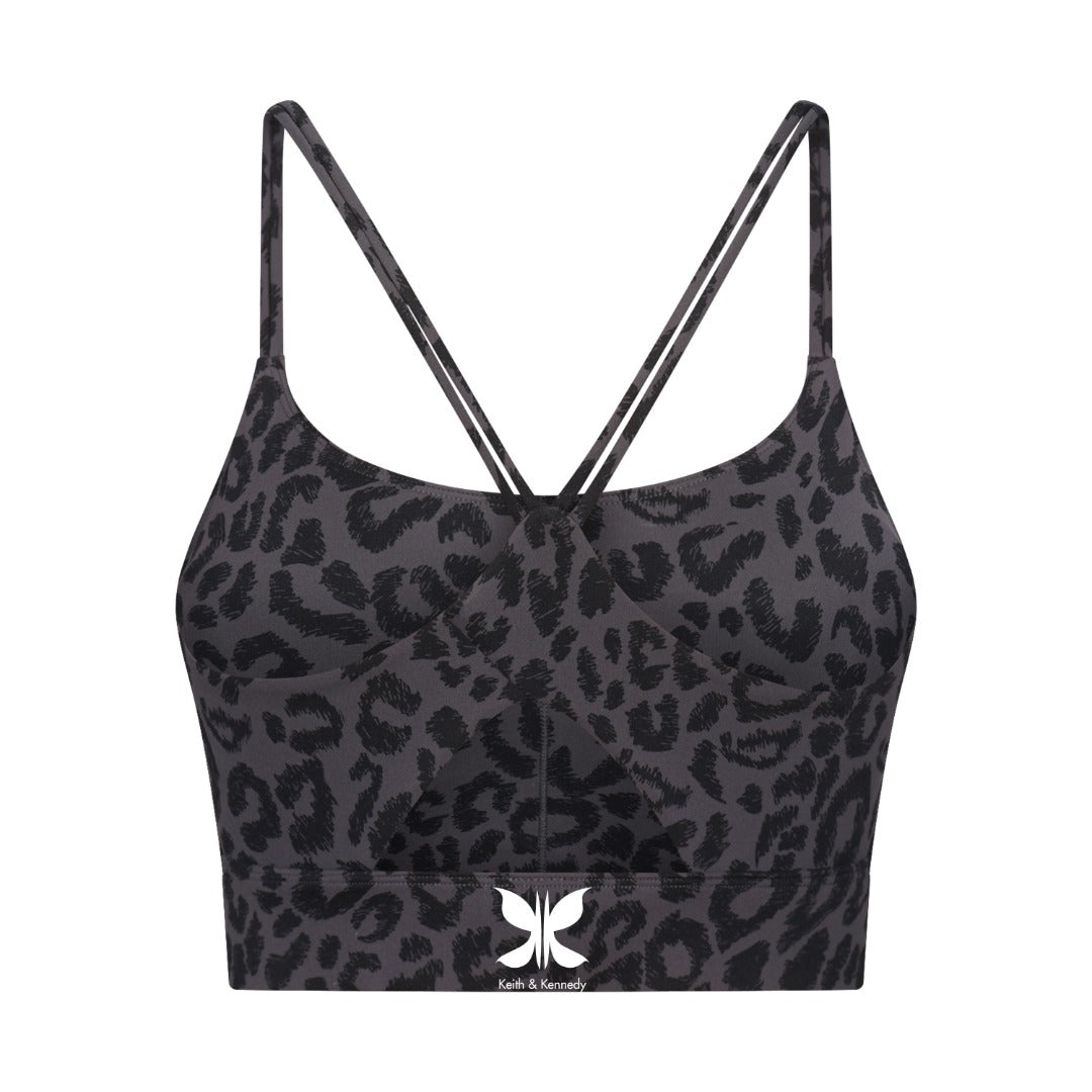 Leopard Print| Sports Bra