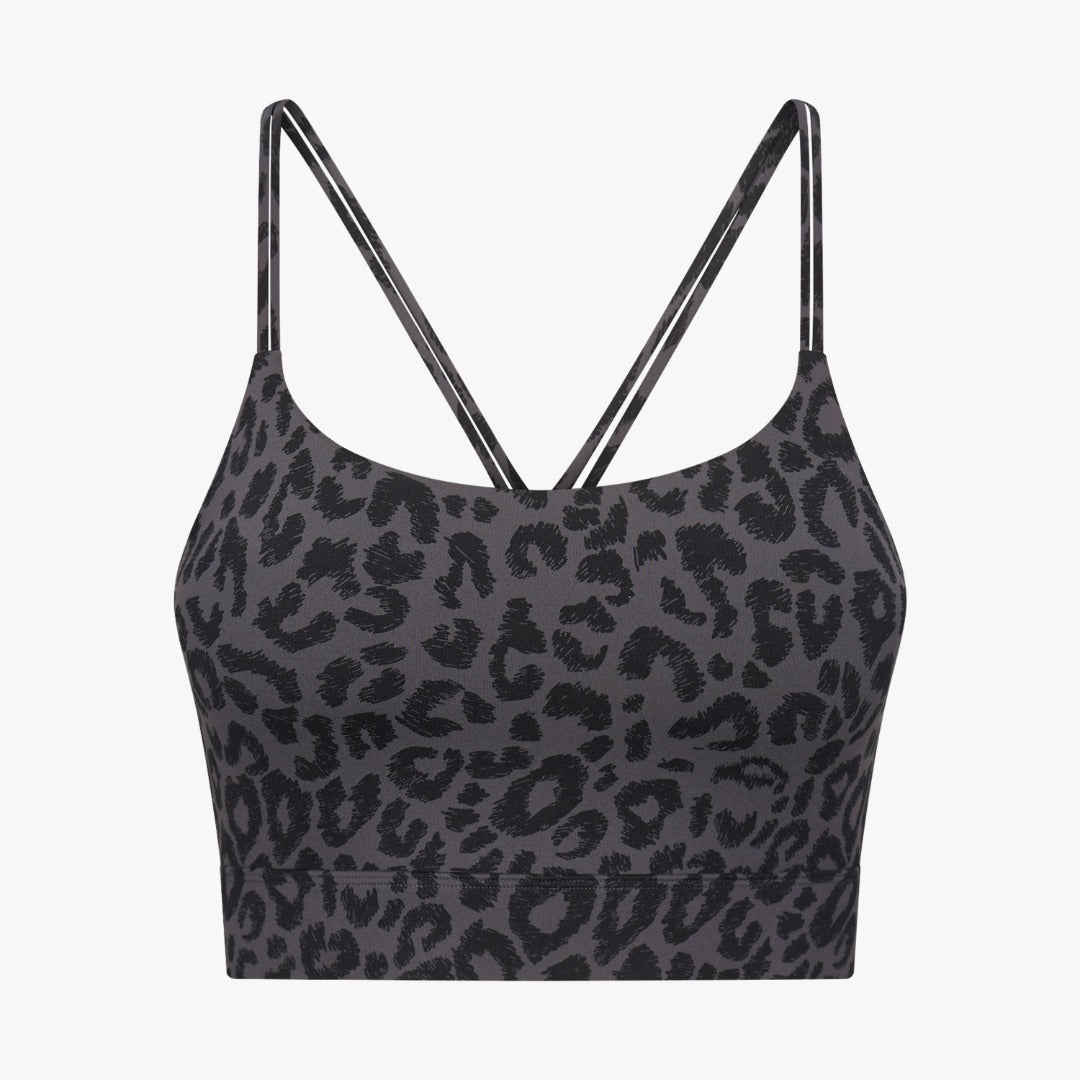 Leopard Print| Sports Bra