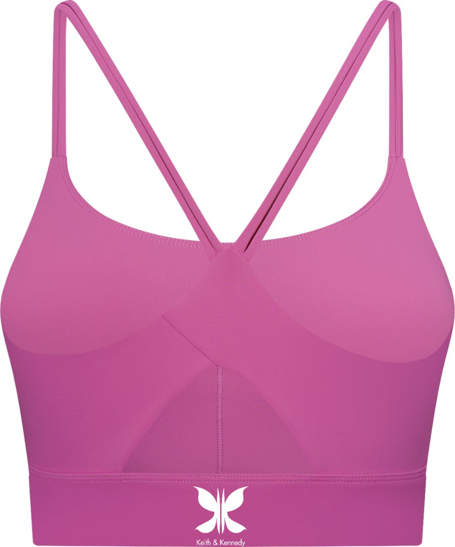 Pretty In Pink| Sports Bra