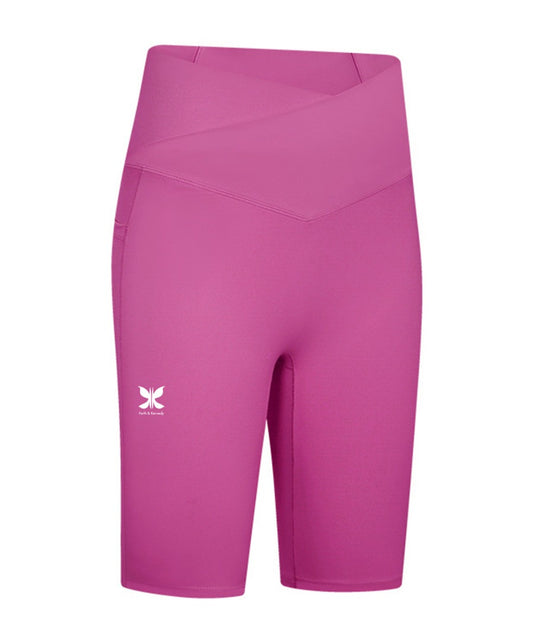 Pretty In Pink| High Waist Biker Shorts